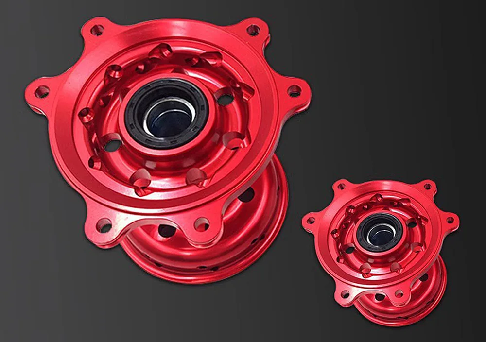 CNC Aluminum Front & Rear Wheel Hub Set for Honda CRF250R CRF450R